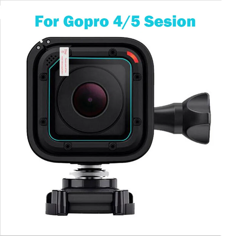 Защитный чехол из закаленного стекла для GoPro Hero5 Hero6 Go Pro Hero 5 6 Black 4 Session camera Защитная пленка для телефона защитная пленка - Цвет: For 4 5 Session