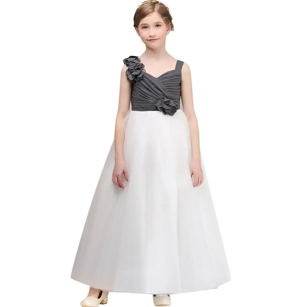 Children's Vestidos Birthday Party Dress Kids Princess Summer Flower Wedding Dresses Girls Ball Tutu Prom | Детская одежда и