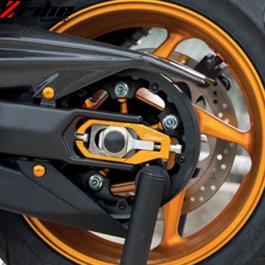 CNC Алюминиевые цепные регулировщики натяжители чехлы для YAMAHA MT09 FZ09 2014 MT-09 MT FZ 09 FZ-09