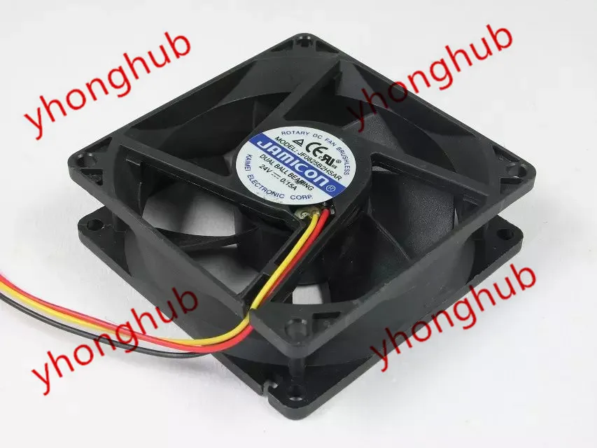 Серверный вентилятор JAMICON JF0825B2HSAR DC 24 в 0,15 а 80x80x25 мм
