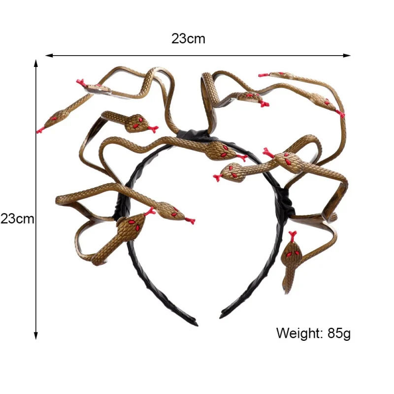 1 шт. карнавальный костюм для Хэллоуина вечеринки косплея застежка волос ПВХ