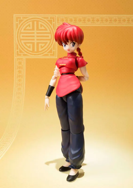 SALE0a Ranma 1/2 Оригинальная фигурка BANDAI SHF/ S.H. Фигурка-Ranma Saotome шампунь Tendou Akane hiki Ryoga |