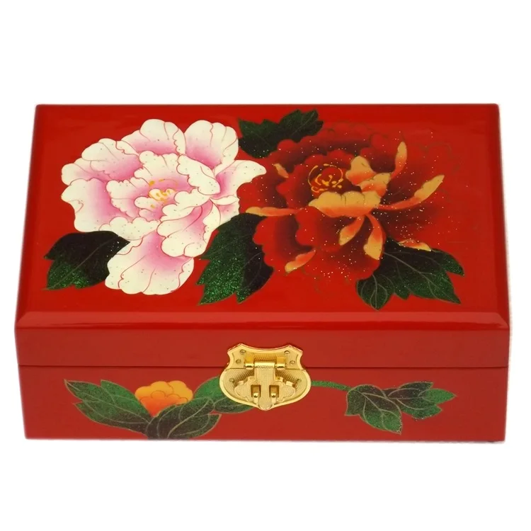 21cm x 14cm x 8cm Лакированные деревянные креативные коробки для хранения гостиной, небольшие предметы, доступные цвета, Быстрая, свадебные стильные чехлы - Цвет: 21cm x 14cm x 8cm
