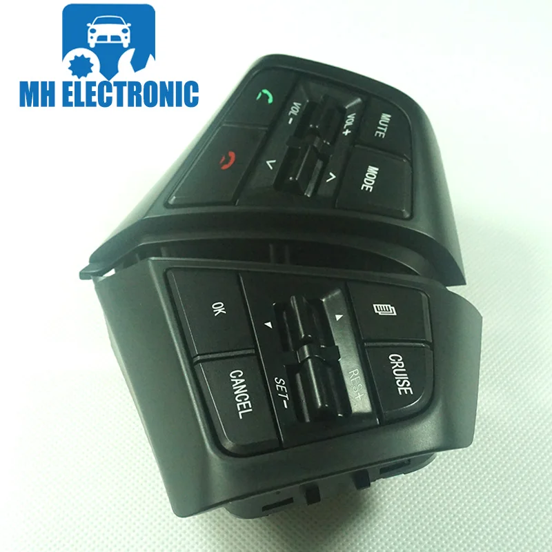 MH Electronic Multifunction Steering Wheel Phone Audio Control Switch Button For Hyundai ix25 ix35 Creta 2.0L 1.6L 96710-C9010 | Автомобили