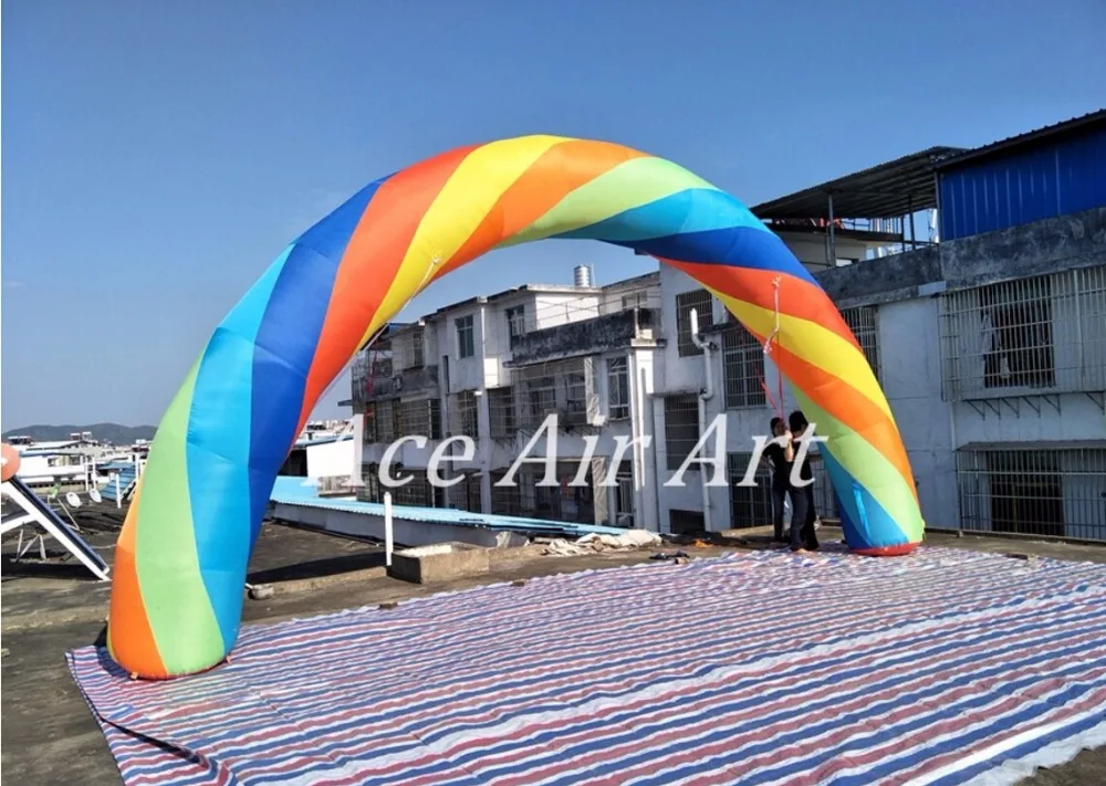 Бесплатная воздушная надувная Радужная декоративная арка|arch|arch decorarch inflatable |