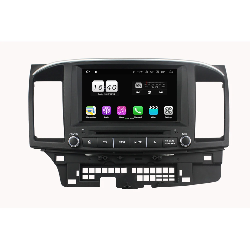Android 8 1 для MITSUBISHI Lancer 2014 2015 2 Гб ОЗУ автомобильный DVD плеер GPS navi автомобильное радио