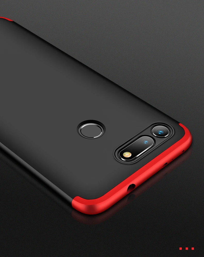 360 полная защита чехол 3 в 1 на huawei honor вид 20 10 9 8X 8C 7A 7C Коврики 20 lite P20 pro Nova 4 3 3i P smart крышка