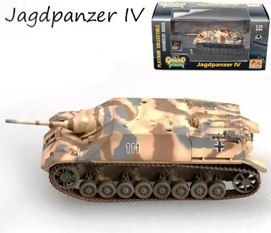 WW2 Немецкий Jagdpanzer Panzer IV Танк Разрушитель 1945 Камуфляж 1: 72 легкая модель| |