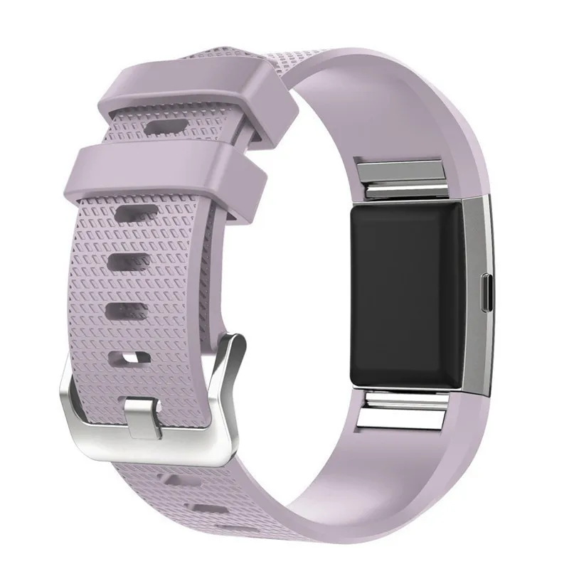 Силиконовый ремешок для Fitbit Charge 2 смарт-браслет мягкие часы часов замена умные