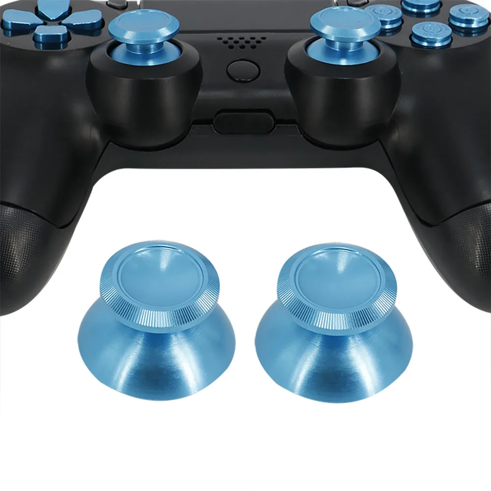 Алюминиевый металлический 3D Аналоговый джойстик для контроллера PS4 колпачки