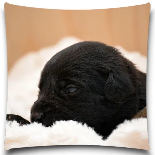 Black Labrador Excellent Quality Soft Cushion Covers Christmas Halloween Cotton Polyester Pillow Cases 5 size 9 style | Дом и сад