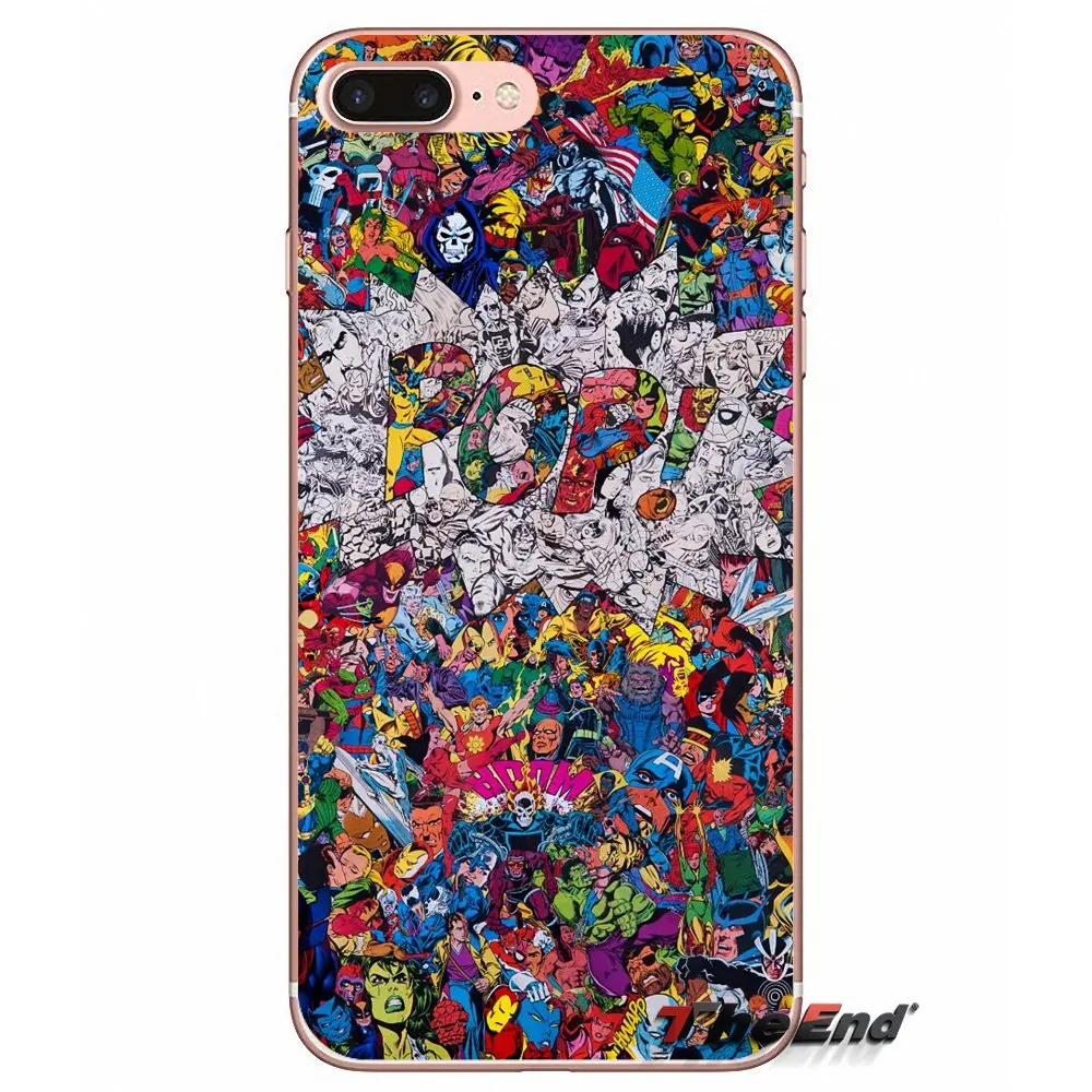 images 6 Мстители из комиксов Marvel Superhero мягкий чехол для samsung Galaxy Note 3 4 5 Grand Core Prime S3 S4 S5 мини S6 S7 край S8 S9 плюс - Цвет: images 6