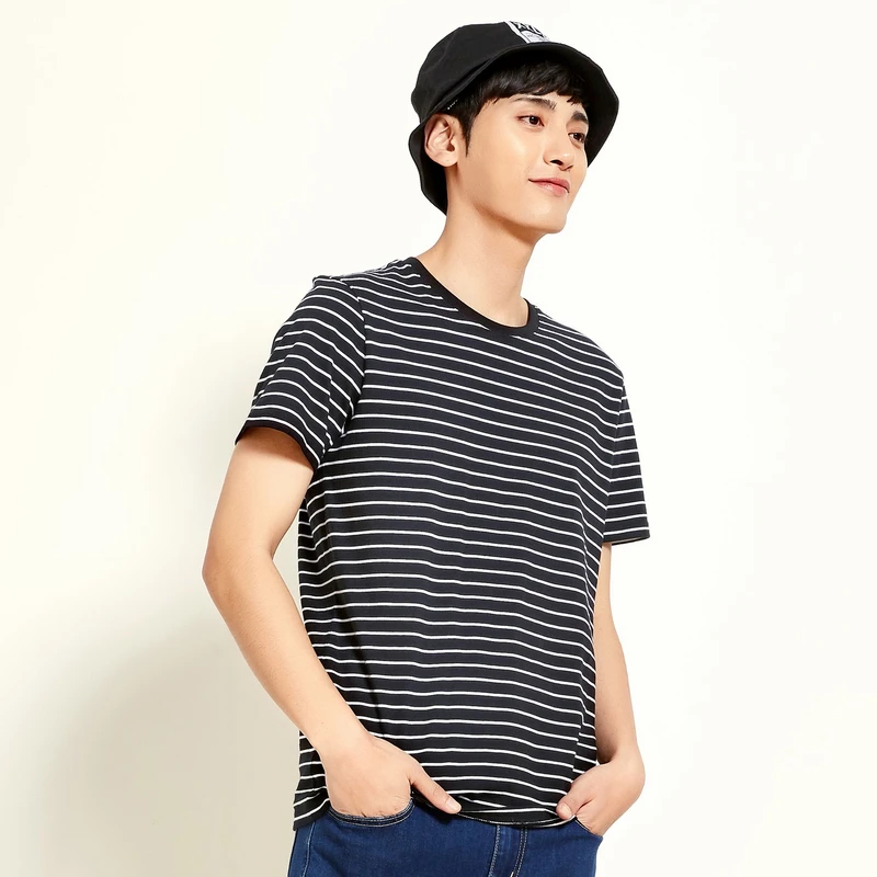 SEMIR 2019 Новое поступление повседневные мужские футболки с принтом модные в