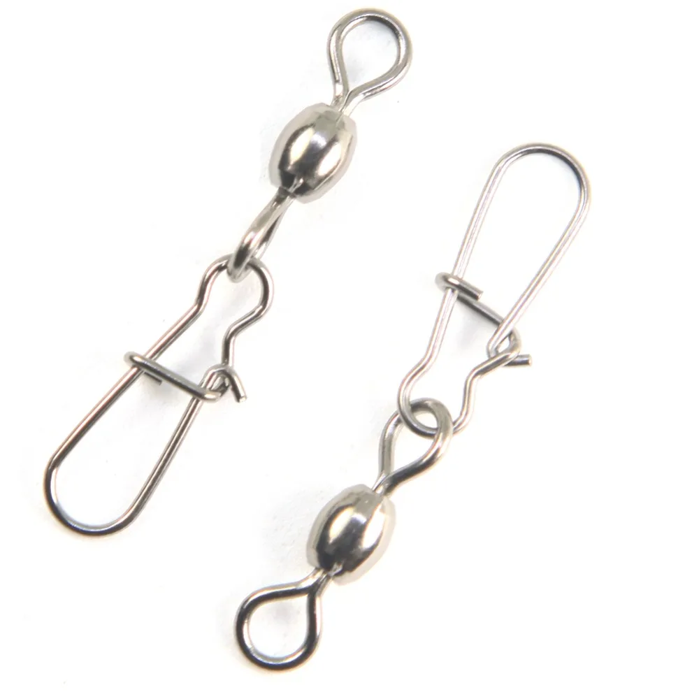 10/20 шт./лот поворотный кран из нержавеющей стали с хорошей защелкой для ловли