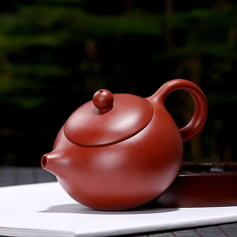 Большой красный pao Xishi Yixing Purply Глиняный Чайник для китайского чая кунг-фу чайные