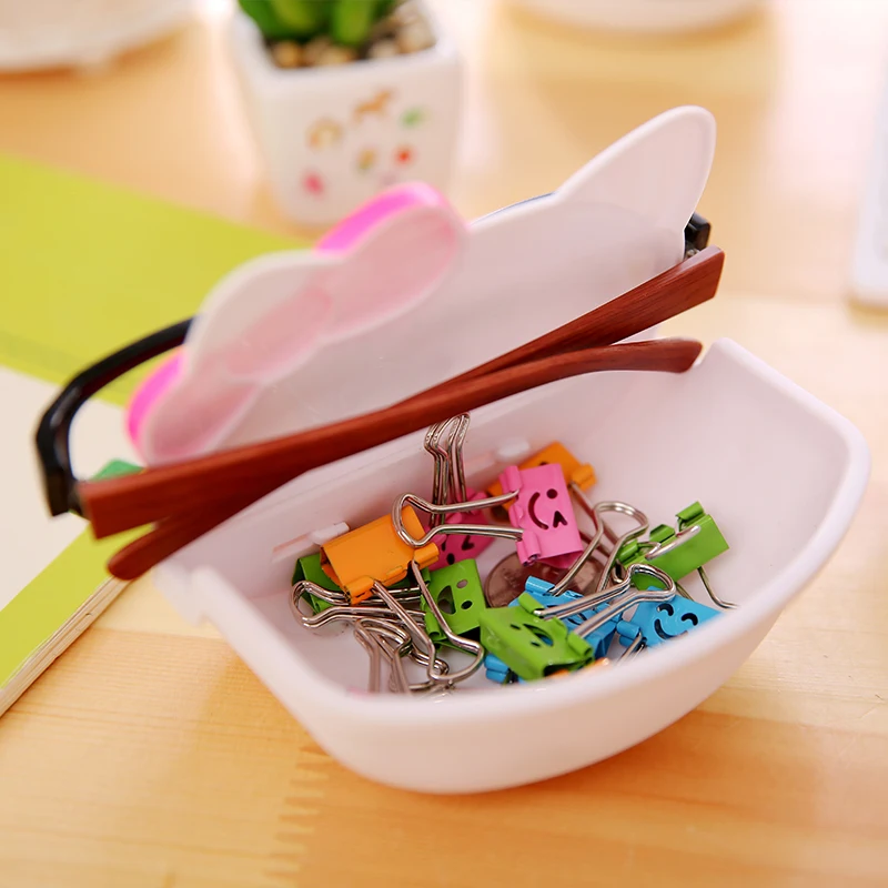 Милый рисунок hello kitty очки стент Девушка Дети ванная комната крышка мыло блюдо