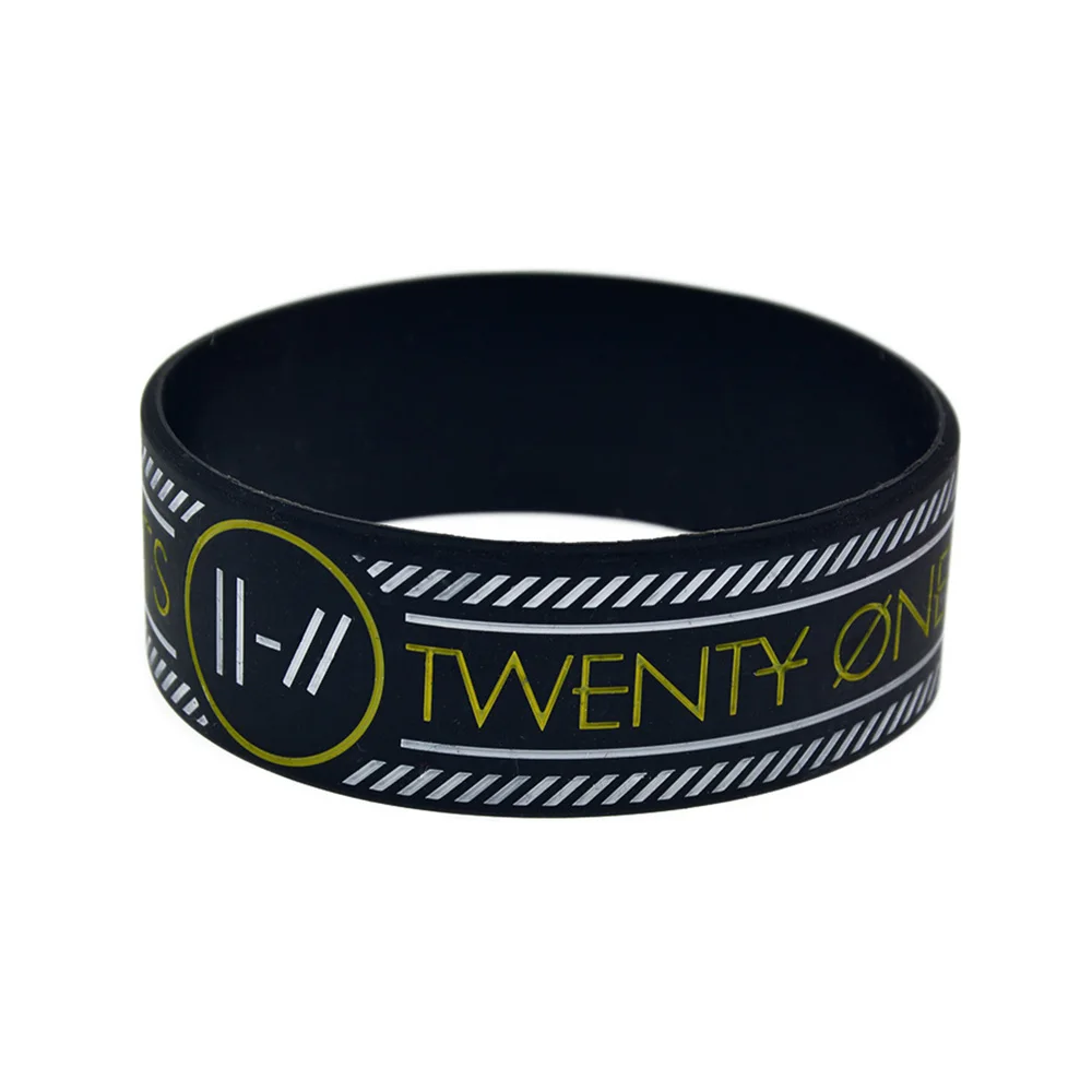 OBH 2 шт Twenty One Pilots силиконовый резиновый браслет для любителей музыки