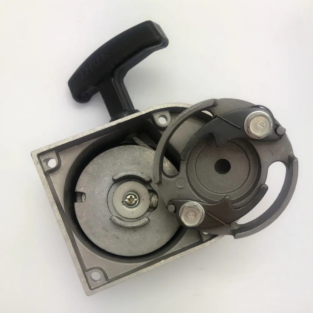 Алюминиевый Потяните Стартер для 49cc 60cc 66cc 70cc 80cc DIY комплект двигателя велосипеда