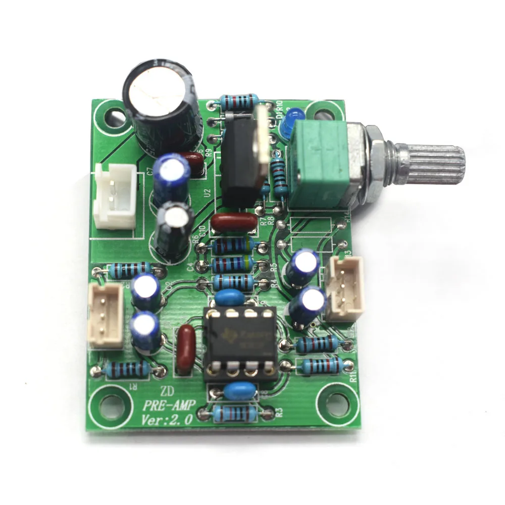 Lusya NE5532 OP AMP HIFI аудио усилитель постоянного тока одиночный источник питания 10 раз