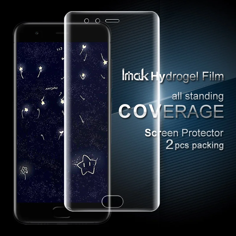 Imak Защитная пленка для экрана 2 шт Гидрогелевая Xiao mi 6 защитная передняя крышка мм