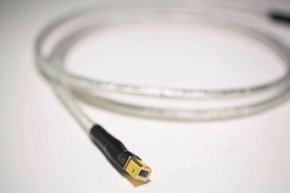 HiFi MPS HD-300 HiFi 99.9997% OCC+ серебряная платформа 24k 10u позолоченный штекер USB2.0 3,0 разъем аудио кабель ЦАП ПК кабель для передачи данных и аудио