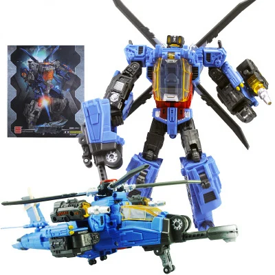 Vortex (with box) Трансформация WB стиль MBD Bruticus членов-натиск Blastoff Vortex Brawl Swindle 5в1 TF Рисунок Коллекция мальчик Робот Игрушки - Цвет: Vortex (with box)