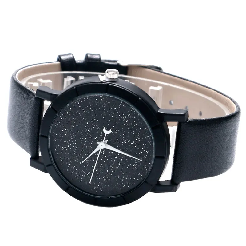 Платье для мужчин и женщин с блестящим циферблатом уникальные модные наручные