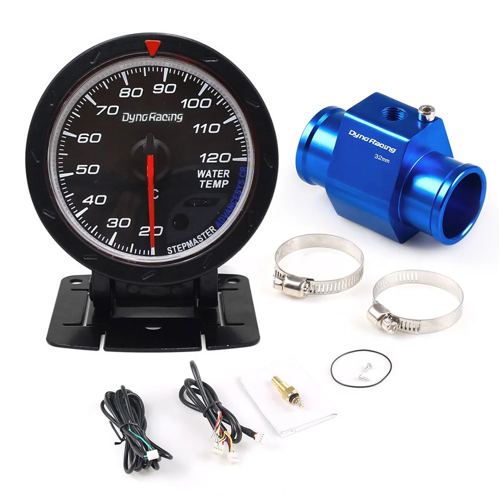 32MM Dynoracing 60 мм Датчик температуры воды 20-120 Цельсия с 1/8NPT температура воды уплотнение трубы сенсор адаптер - Цвет: 32MM