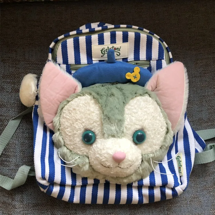Милый большой мультфильм Медведи Duffy и shelliemay stelllalou Gelatoni Плюшевый Рюкзак Мягкая сумка на плечо школьная сумка для девочек женские подарки для детей