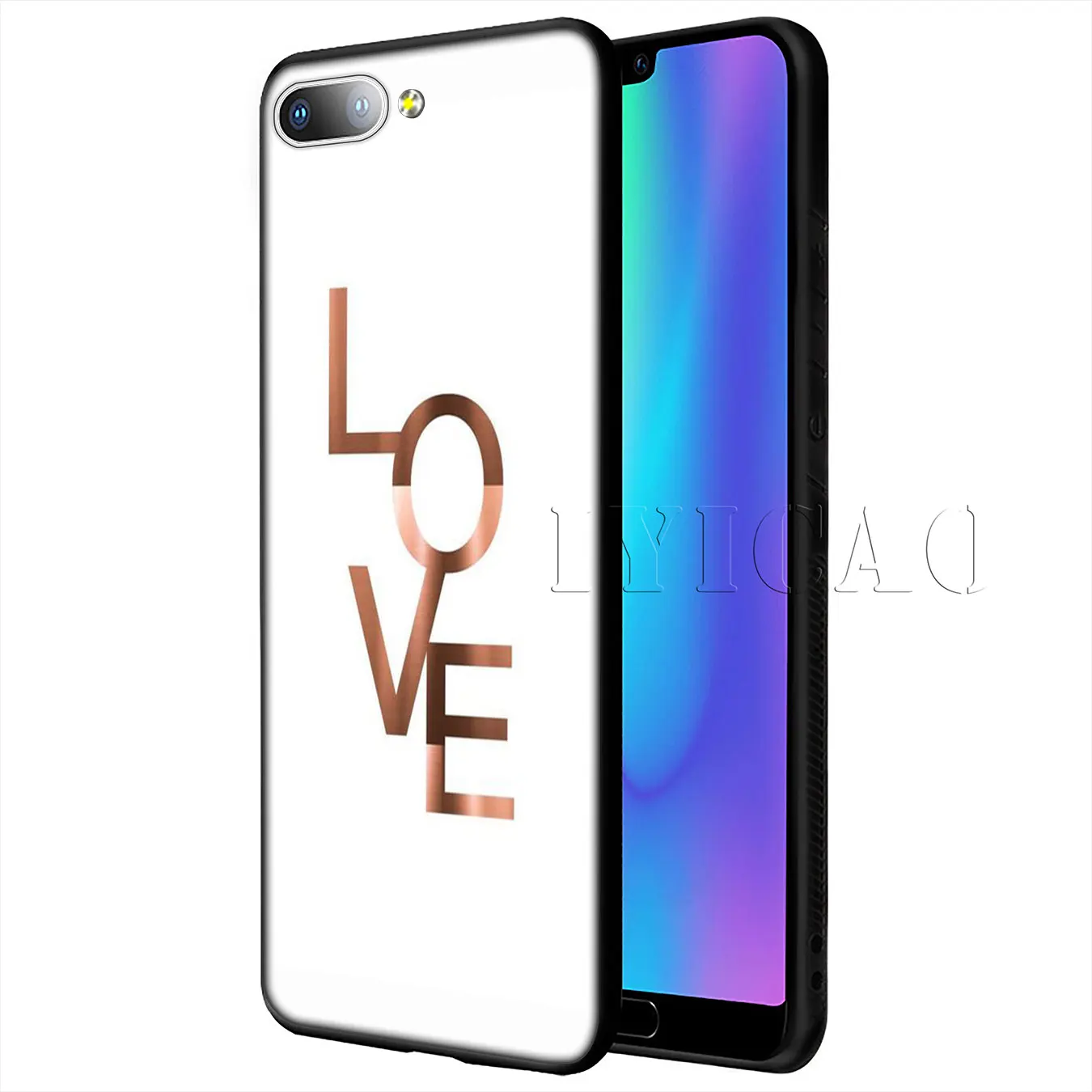 Мягкий чехол IYICAO для Huawei P20 Pro P10 P8 P9 P30 Lite Mini 2017 P Smart 2019 | Мобильные телефоны и