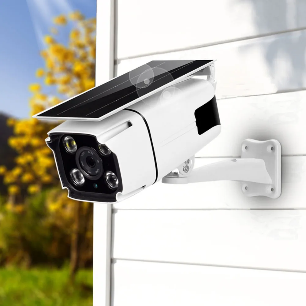 1080P ip камера на солнечной батарейке 2 мегапиксельная беспроводная Wi Fi