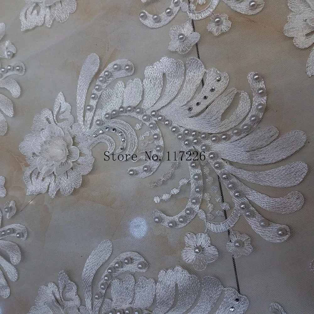 Хорошее качество оптовая продажа 3d цветок JRB-39202 африканская сетчатая кружевная