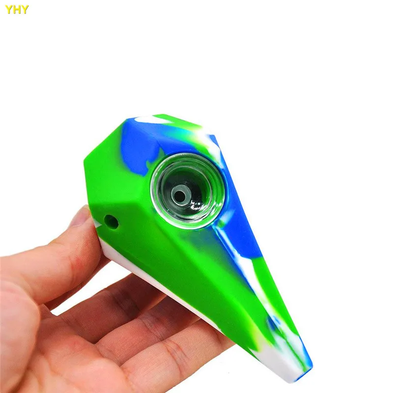 Креативная силиконовая масляная горелка Dab трубы курительные