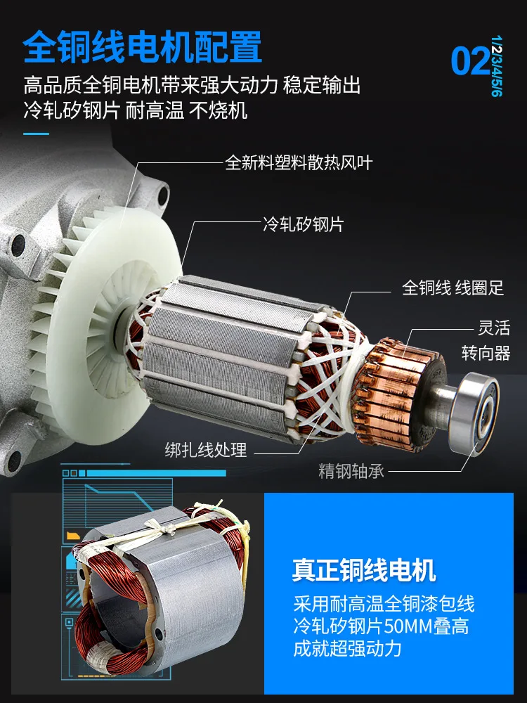 220V 1200W многофункциональная высокомощная Ударная дрель и электрическая дрель Многофункциональные бытовые электрические инструменты