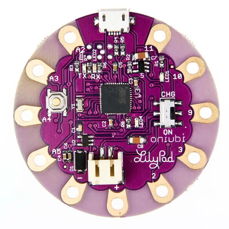 Плата Geeetech ATmega32U4 LilyPad USB для Arduino макетная плата микроконтроллера USB| |
