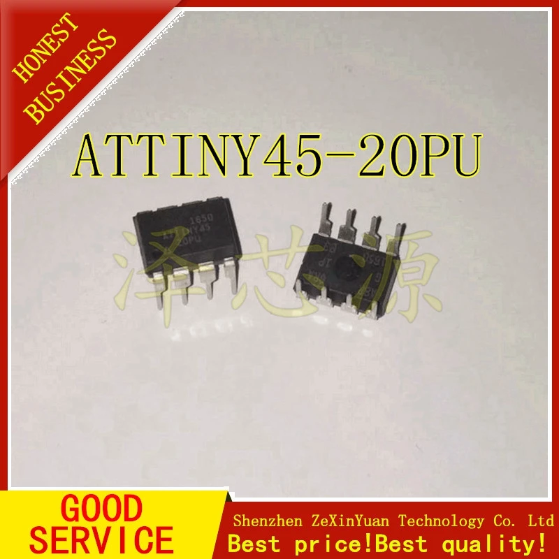 3 шт./лот ATTINY45 20PU DIP 8 новый|Аксессуары для батарей и ЗУ| |