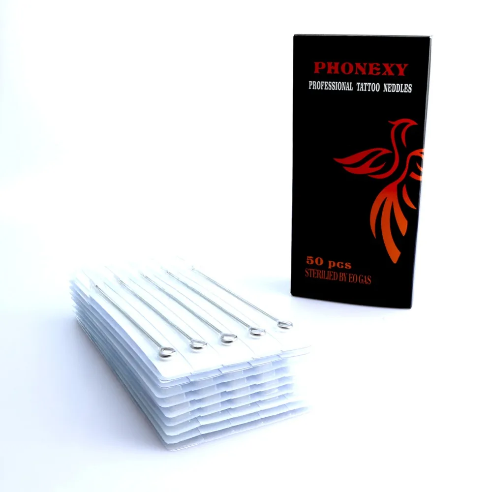 Набор игл для татуировки круглых 3 5 7 9RL 50 шт.|mixed tattoo needles|tattoo needlesdisposable needles |