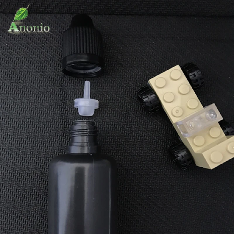 30 шт полиэтиленовые пластиковые бутылки черные мл капельницы E juice PE liquid масло