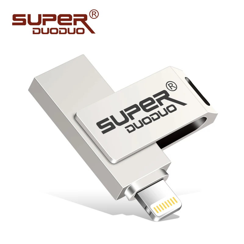 Usb флеш-накопитель для iPhone 6/6s/6plus/7/7plus/8/X Usb/Otg/Lightning 2 в 1 флеш-накопитель для iOS внешних устройств хранения