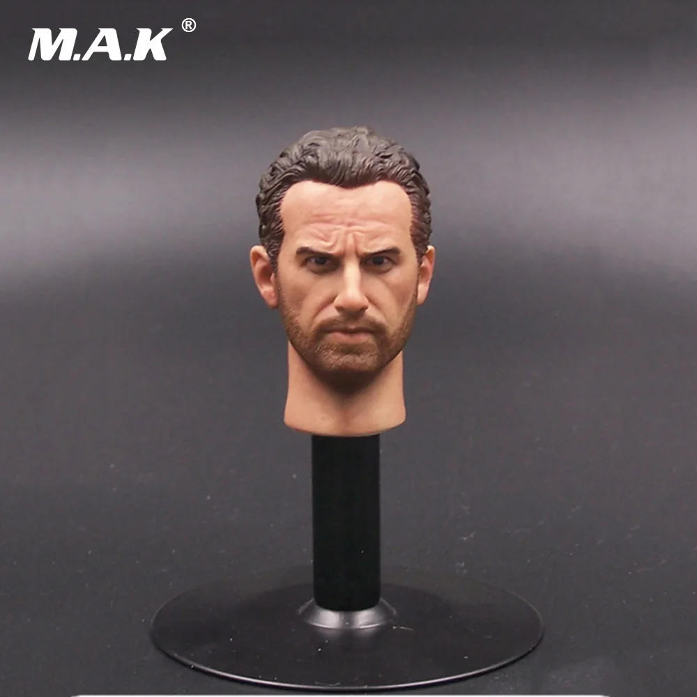 1:6 весы мужской головы лепить с изображениями из сериала Ходячие мертвецы шериф