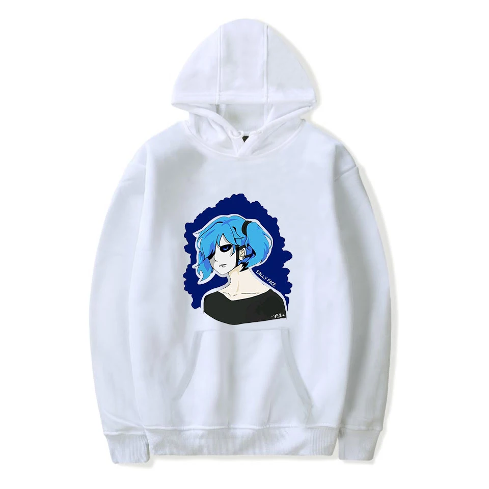 Sally Face толстовки Толстовка для мужчин's Frdun Tommy Harajuku Хип Хоп портрет Стив габри