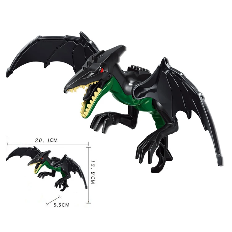 Yi Long Мир динозавров юрского периода парк 2 динозавров Raptor Защитная зона Набор строительных блоков детские игрушки подарки - Цвет: Yi Long