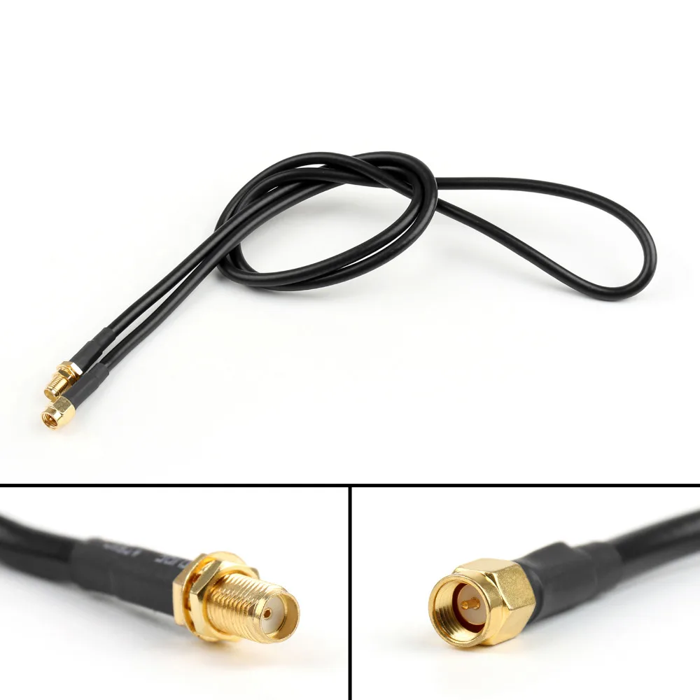 Areyourshop RG58 кабель SMA штекер к гнезду разъем RF отрезок Перемычка провод 1 м 3 фута шт.