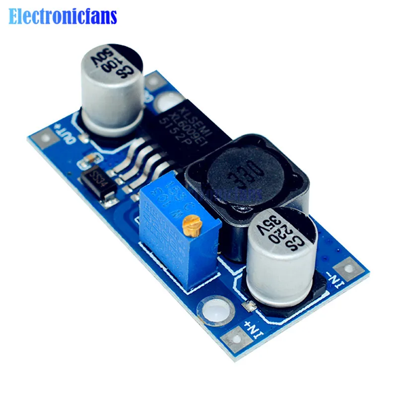 10pcs/lot XL6009 DC-DC Booster module Power supply output is adjustable Super LM2577 The largest 4A current | Электронные