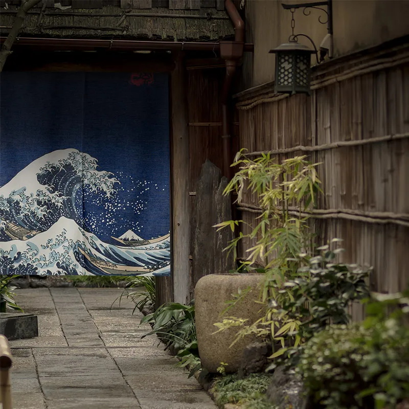 Хлопковый и льняной кухонный дверной занавес декоративный разделитель для