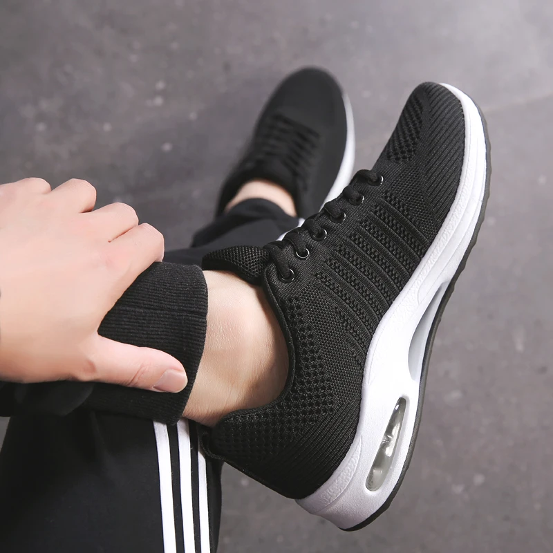 Мужские лоферы Weideng на плоской подошве мягкие дышащие с дышащей сеткой | Обувь