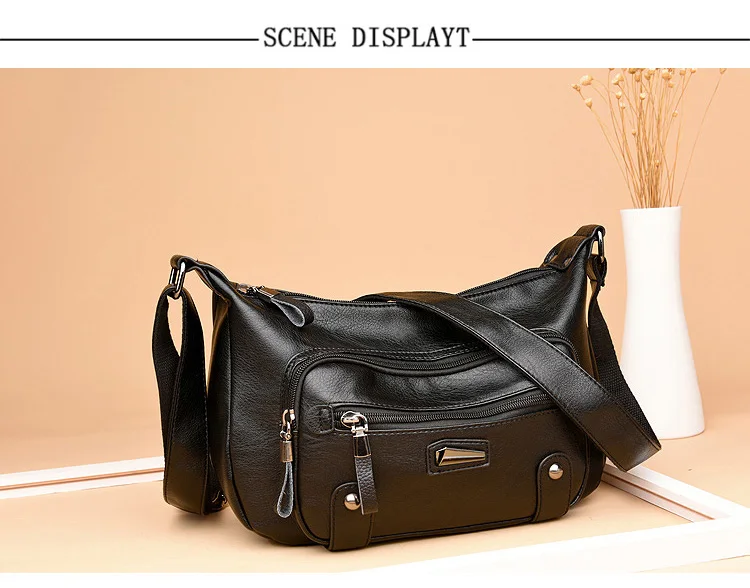 Женская винтажная сумка на плечо Bolsas Femininas дизайнерские сумки женские кожаные сумки через плечо