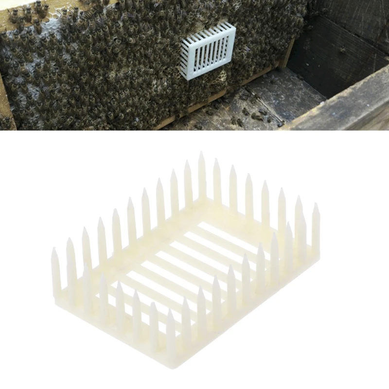 Пластиковая королева маркер клетка зажим ловушка для пчел пчеловод пчеловодство