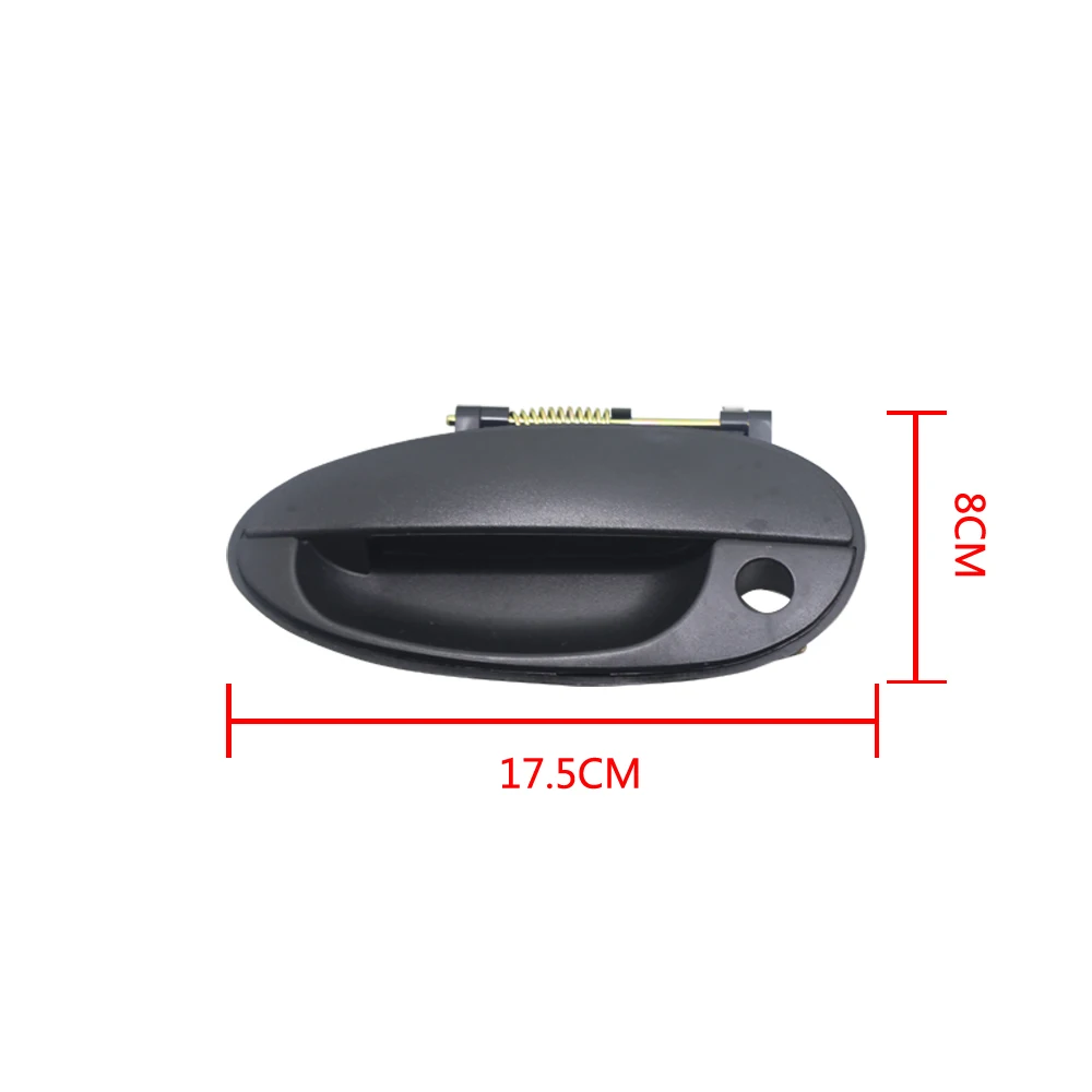 Наружная дверная ручка DHKA для DAEWOO Matiz 1998 1999 2000 2001 2002 2003 2004 2005 OEM: FR:96507784 FL:96507783