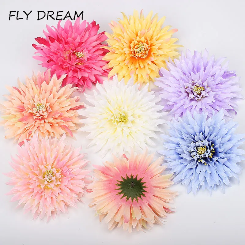 2019 FLYDREAM 5 шт. новые стильные искусственные головки цветов вечерние реквизит для